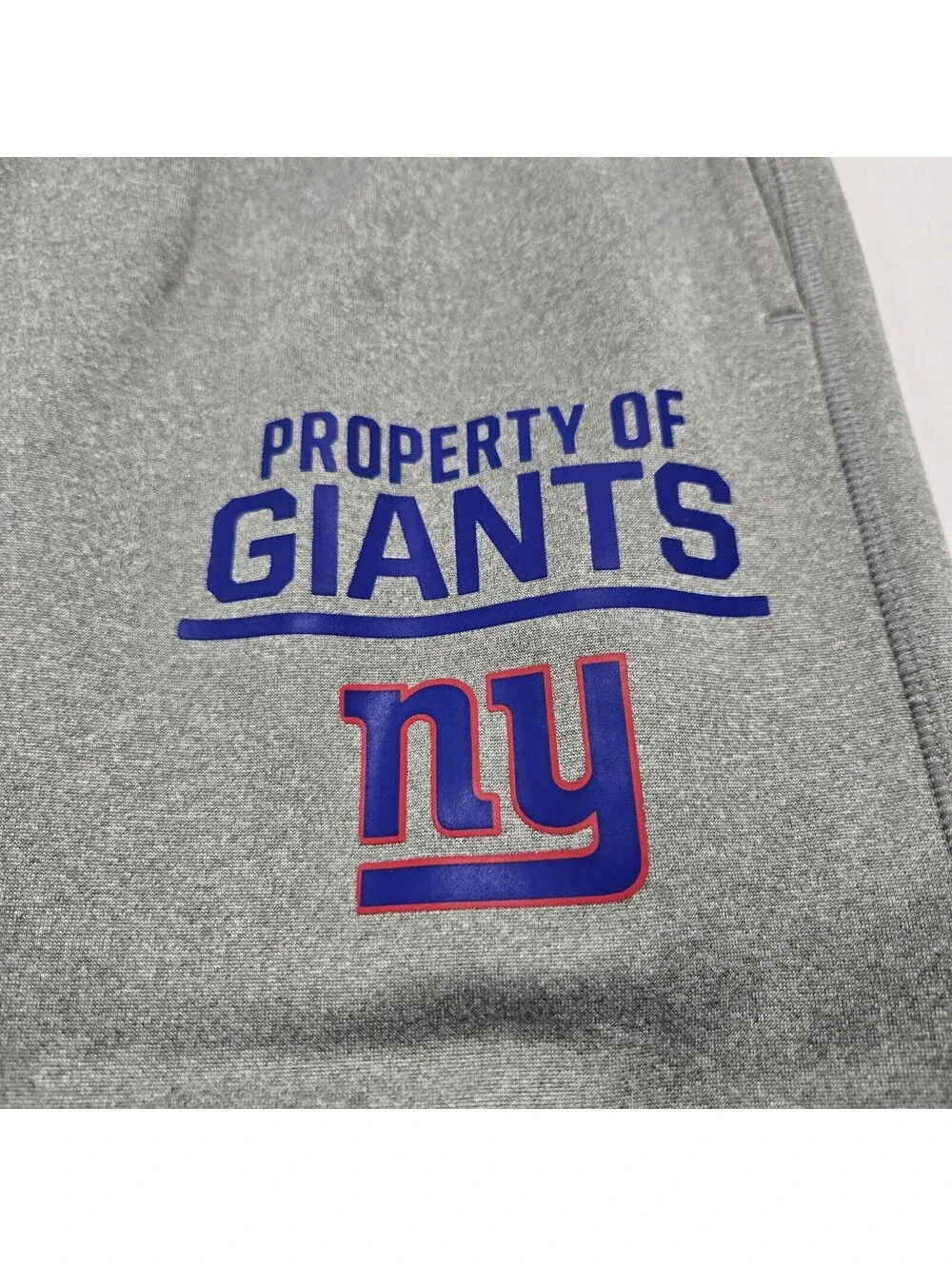 Men's MEDIUM Nike New York Giants Logo Sweatpants Grey NFL Training Therma-FIT